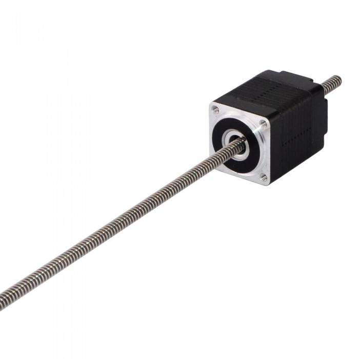 Actuador lineal de Motor paso a paso no cautivo Nema 8 bipolar 1,8 grados 0,24A 5V revolución de plomo 2mm/0,07874 "tornillo de plomo 150mm