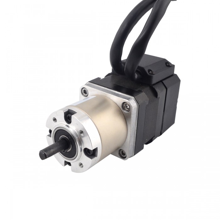 Motor paso a paso con engranajes de bucle cerrado Nema 17 1,8 grados 0,22 Nm 12 V con codificador 27:1 1000CPR