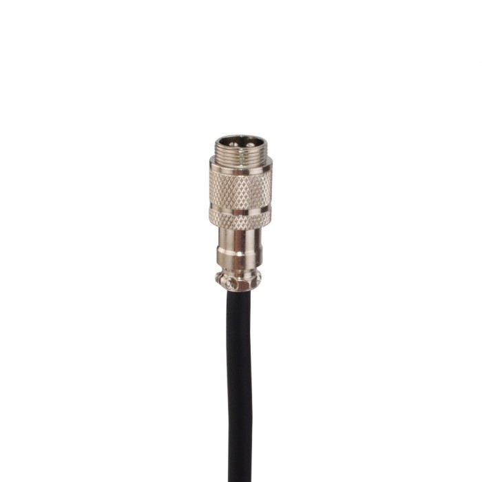 Cable de extensión de motor paso a paso de bucle cerrado AWG20 Nema 23, 24 de 4,7 m (185") con conector de aviación GX16