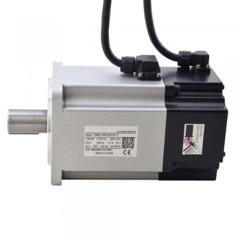 Serie T6 1000W kit de servomotor y controlador de CA digital 3000rpm 3,19Nm con freno codificador de 17 bits IP65