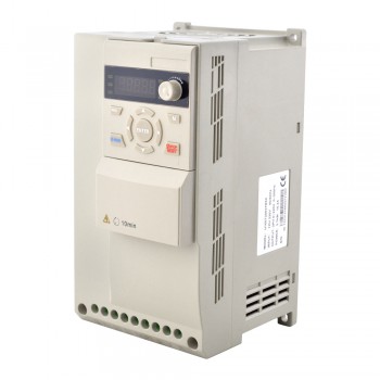 Convertidor de frecuencia variable VFD serie H100 5HP 3,7KW 15,2A monofásico/trifásico 220V VFD convertidor de frecuencia