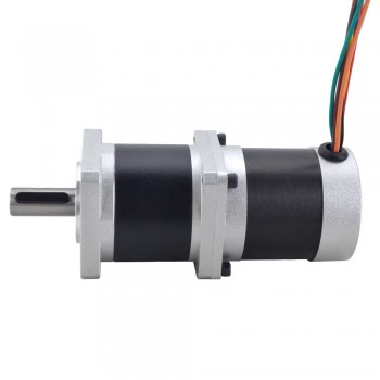 24V 172W 70RPM Motor de CC con engranajes sin escobillas 50:1 con caja de cambios