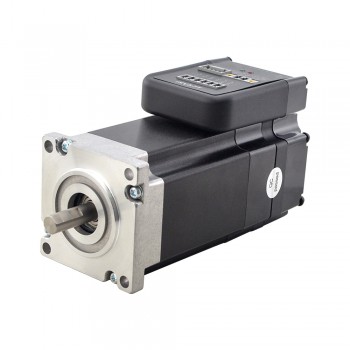 Servomotor fácil integrado NEMA 23 130w 3000rpm 0,45Nm 20-50VCC eje de corte en D