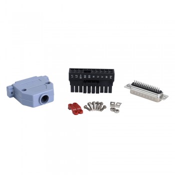 Kit de servomotor de CA de 400 W, 3000 rpm, 1,27 Nm con servocontrolador y codificador de 17 bits Serie IP65 E6