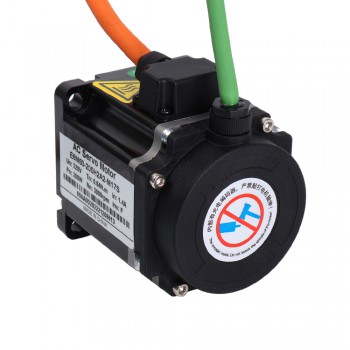 Kit de servomotor de CA de 200 W, 3000 rpm, 0,64 Nm con servocontrolador y codificador de 17 bits Serie IP65 E6