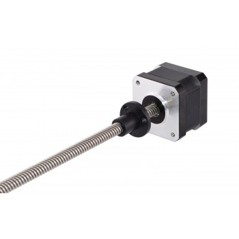 Motor paso a paso lineal externo Nema 17 bipolar 1,8 grados 12V 0,4A 26Ncm Tornillo de plomo 150mm