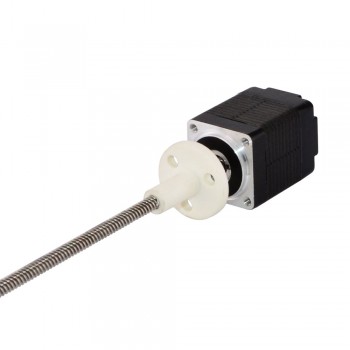 Actuador lineal de Motor paso a paso externo Nema 8 bipolar 1,8 grados 0.24A 5V revolución de plomo 0,6096mm/0,024 