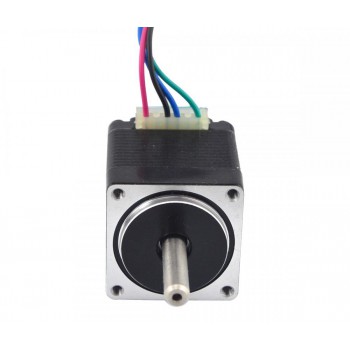 Motor paso a paso Nema 11 de doble eje bipolar 1,8 grados 7 Ncm 0,67A 3,75V 28x28x31,5mm 4 cables