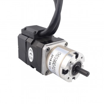 Motor paso a paso con engranajes de bucle cerrado Nema 17 1,8 grados 0,22 Nm 12 V con codificador 27:1 1000CPR