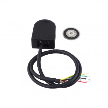 Codificador rotatorio de motor paso a paso óptico 1000 CPR ABZ 3 canales ID 5 mm con cable blindado HKT32