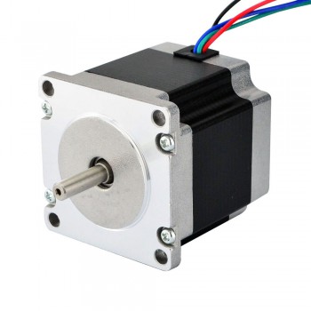 Motor paso a paso Nema 23 bipolar 1,26Nm 2,8A 2,5V 57x56mm 4 hilos Φ6mm Eje