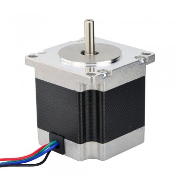 Motor paso a paso Nema 23 bipolar 1,26Nm 2,8A 2,5V 57x56mm 4 hilos Φ6mm Eje