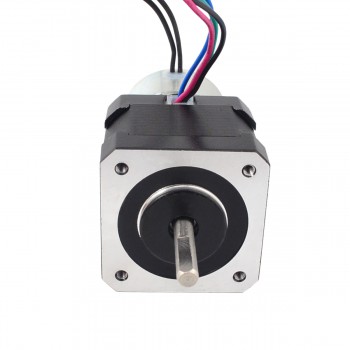 Motor paso a paso Nema 17 bipolar 1,8 grados 0,65 Nm 2 A 2,20 V con freno no excitado