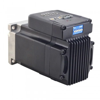 Servomotor fácil integrado NEMA 23 Servomotor de CC sin escobillas 90w 3000rpm 0,3Nm 20-50VCC