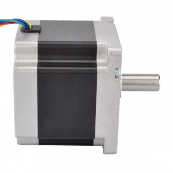 Nema 34 CNC Motor paso a paso Bipolar 1.8 grados 4.5Nm 2.2V 5.5A 86x86x80mm eje de llave