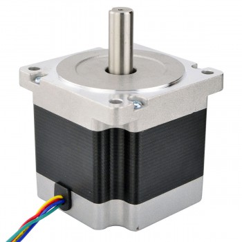 Nema 34 CNC Motor paso a paso Bipolar 1.8 grados 4.5Nm 2.2V 5.5A 86x86x80mm eje de llave