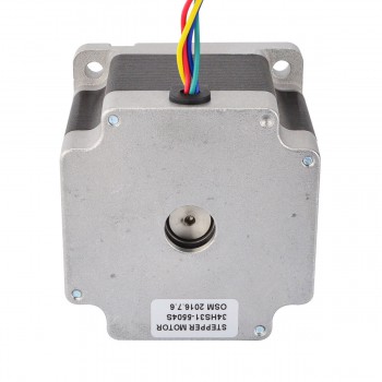 Nema 34 CNC Motor paso a paso Bipolar 1.8 grados 4.5Nm 2.2V 5.5A 86x86x80mm eje de llave